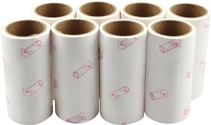 YQMAJIM Lint Roller Refill,Sticky Roller Pet Hair Roller Refill,4 inch 480 Sheets ...