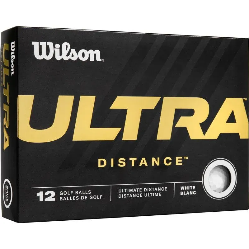 NEW 2021 Wilson Ultra 500 Golf Balls - 12 Golf Balls