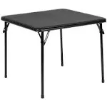 Emma + Oliver Kids Black Folding Table