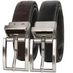 Van Heusen Boys Black Leather Reversible Belt 12VH010004 Size Medium 28&#034;