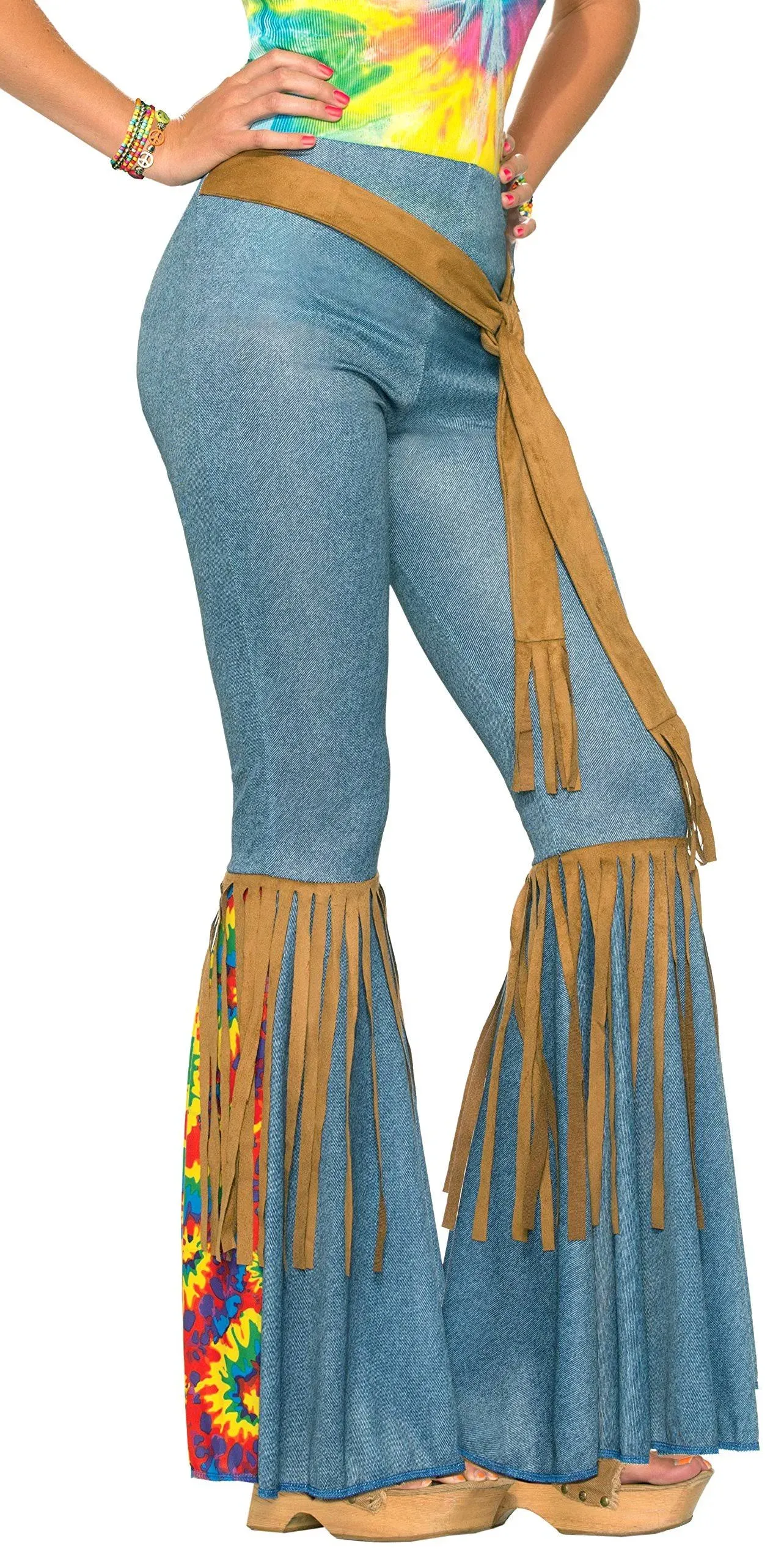 Forum Novelties Women's Hippie Costume Bell Bottoms