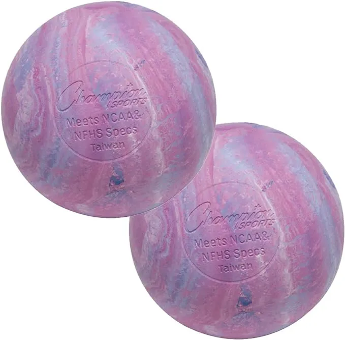 Champion Sports Official Lacrosse Balls - Multiple Colors in Packs of 1, 2, 3,