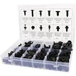 SunplusTrade 240 Pcs Push Type Retainer Clips for Toyota GM Ford Honda Acura