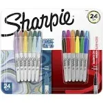 Sharpie Variety Featuring Mystic Gems and Core Colors Fine Tip 24ct Assortment