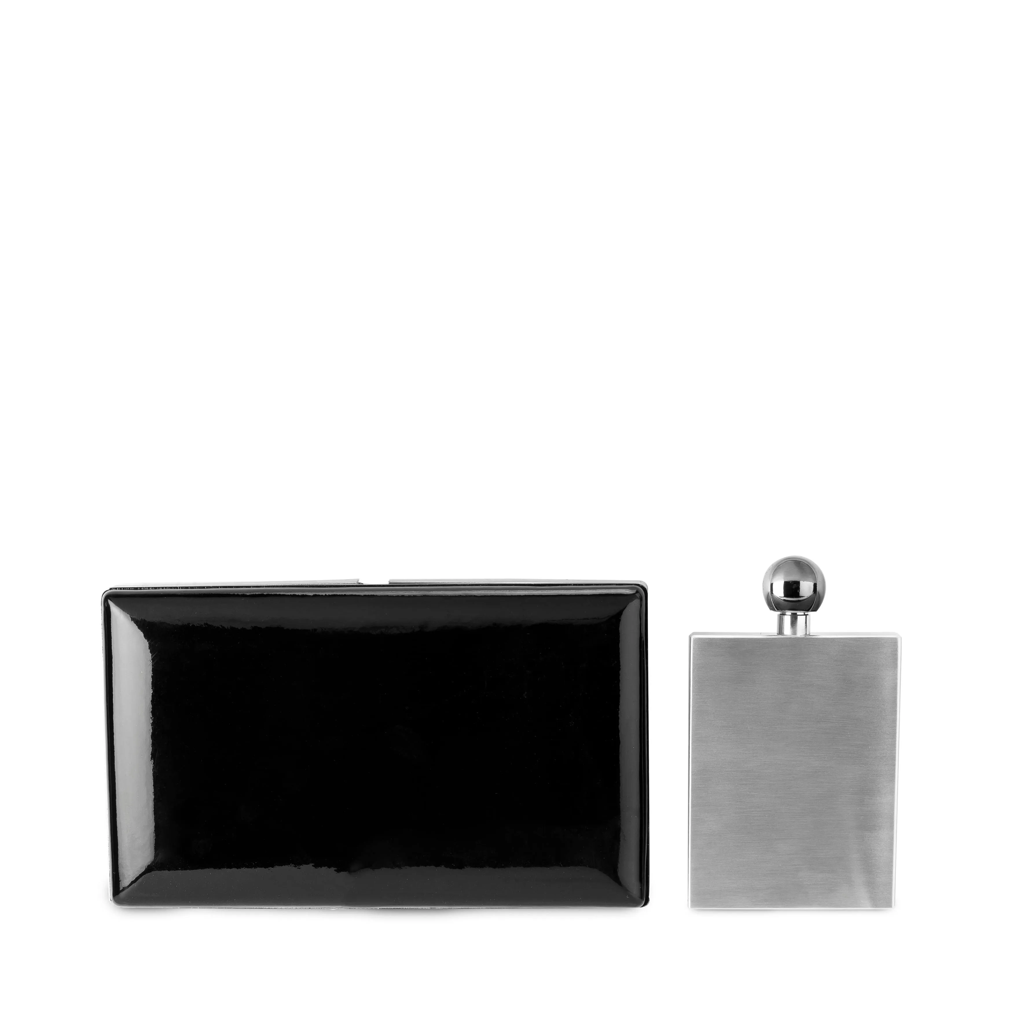 V.i.p. : Black Incognito Clutch Flask By Blush