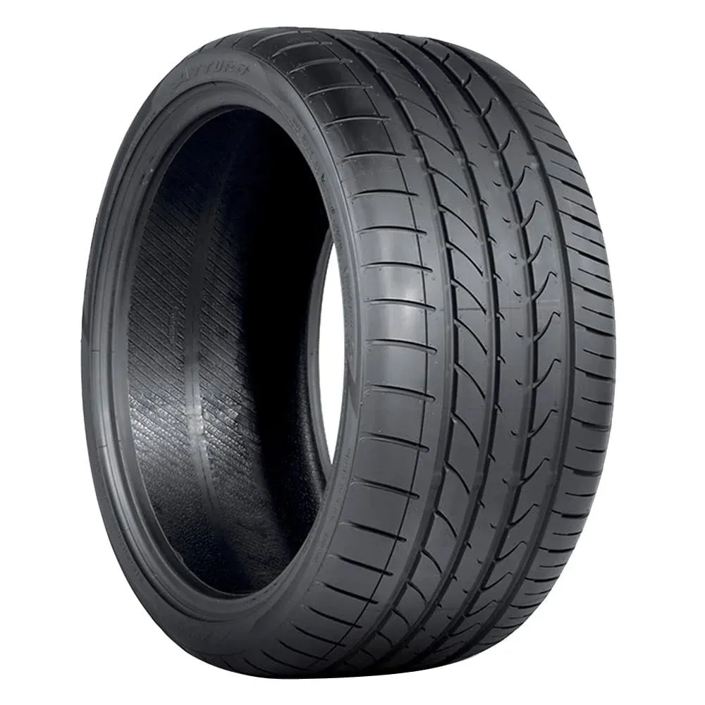 Atturo Ultra-High-Performance Asymmetrical Car Tires - Enhanced Stability and Cornering Grip - Quieter Ride with Water Evacuation Channels, Summer Tires - 10/32nds Thread Depth, 285/45R20 112Y XL