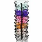 Shinoda Design Center 0165500239 3" Pastel Faux Monarch Butterfly Set 12 Piece