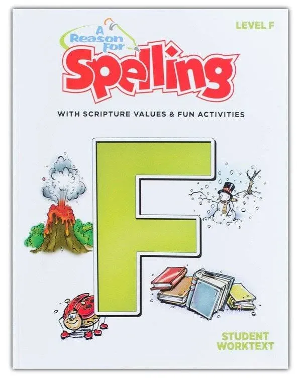 A Reason for Spelling Level F Student Worktext, 2nd Edition [Book]