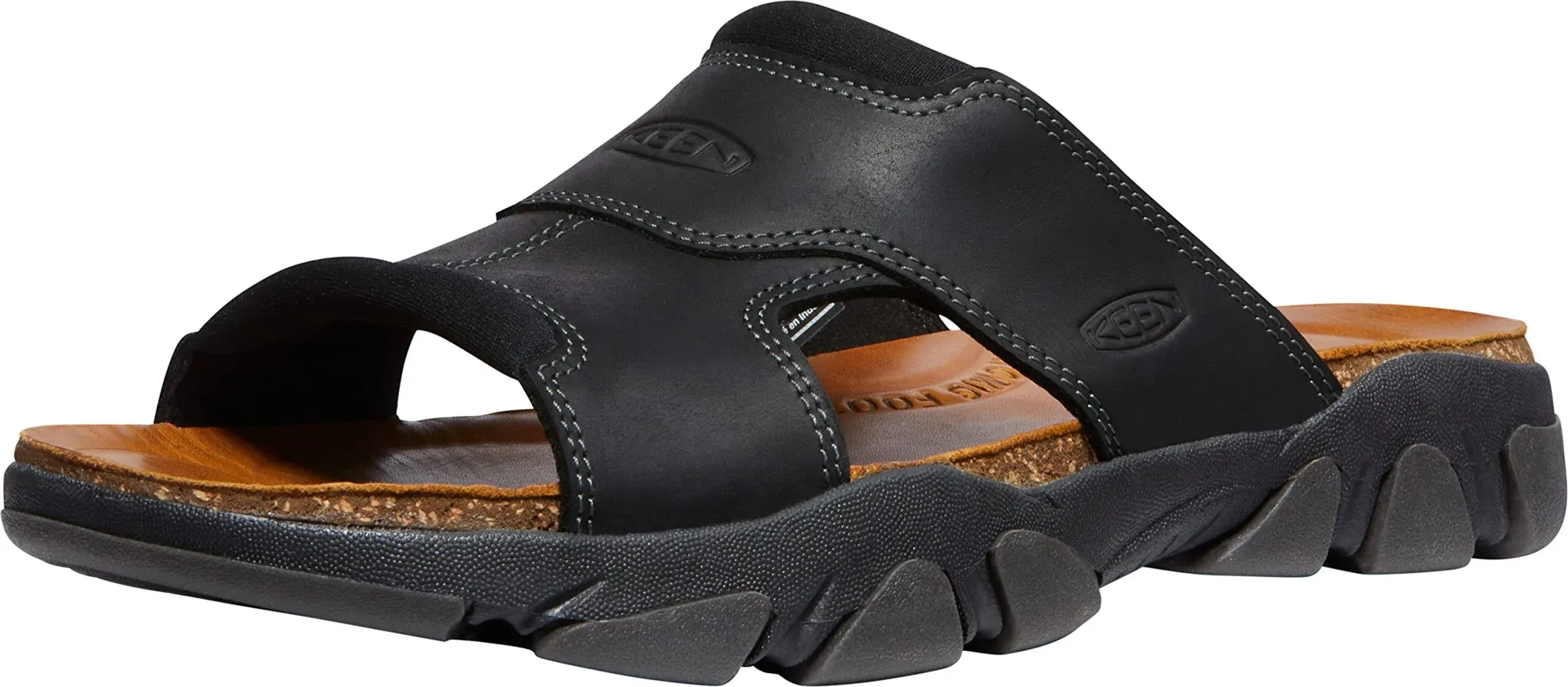 Keen Men's Daytona II Slide - 11.5 - Black / Black