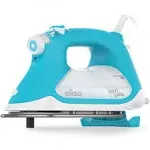 Oliso TG1600 Pro Plus 1800 Watt SmartIron with Auto Lift - for Clothes, Sewing, Quilting and Crafting Ironing | Diamond Ceramic-Flow Soleplate Steam Iron, Turquoise