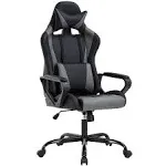 High-Back Gaming Chair PC Office Chair Computer Racing Chair PU Desk Task Cha...