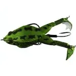 LUNKERHUNT - Topwater Frog Lure for Bass Fishing | Prop Frog Lure with Double Prop Feet | Freshwater Trout, Pike Fishing Lure, Hollow Body, Weedless Hooks