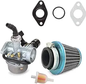 ATV Carburetor Pz19 with Fuel Filter and 35mm Air for 50cc 70cc 80cc 90cc 110cc ...