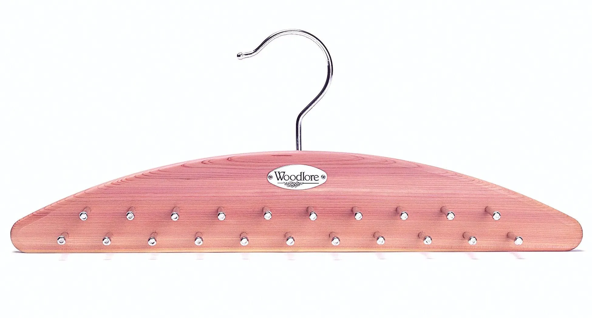 Woodlore Cedar Hanging Tie Organizer