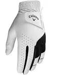 Callaway Men's Weather Spann Golf Gloves – 2 Pack, Cadet Medium, White