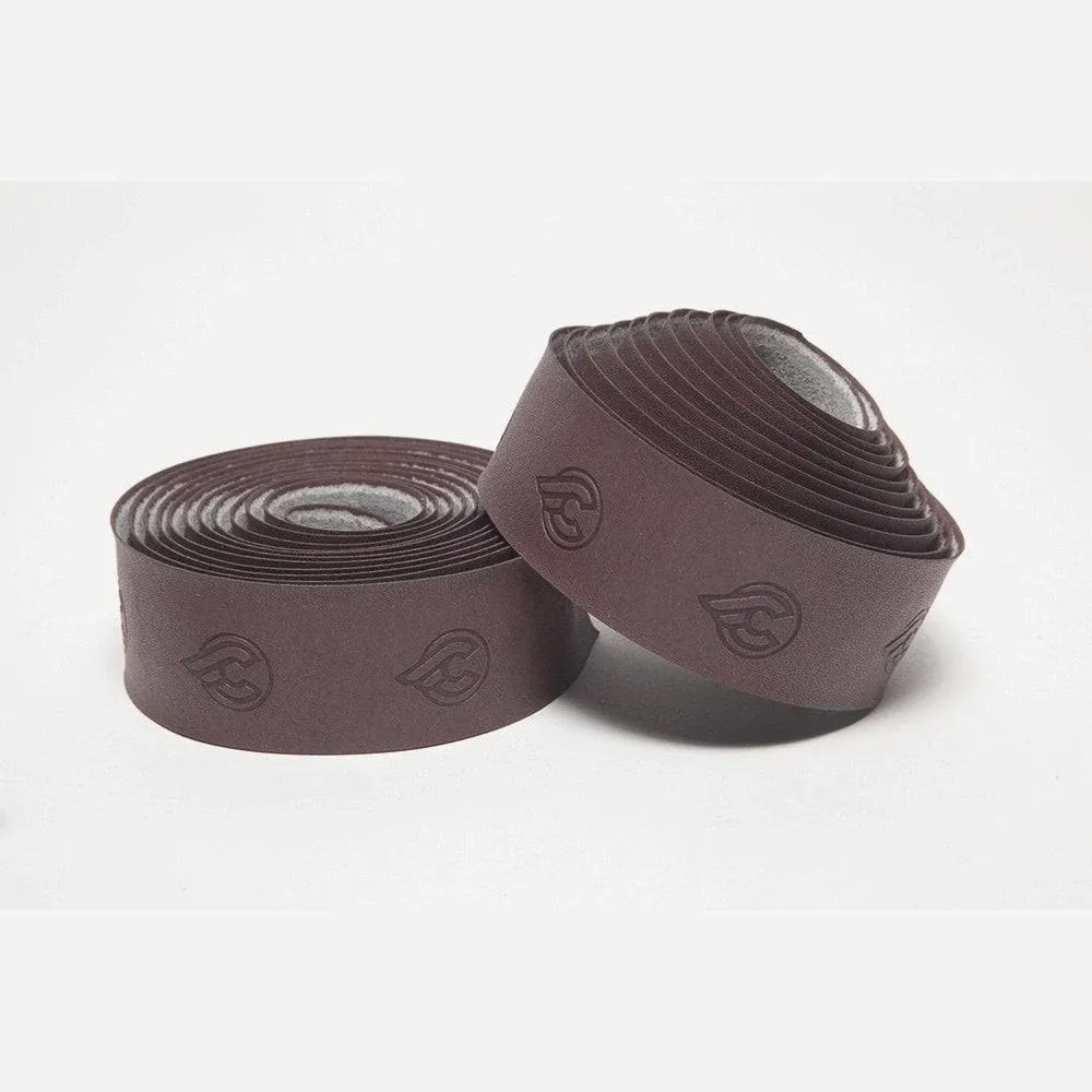 Cinelli Vegan Ribbon | Synthetic Leather Handlebar Tape | black or brown