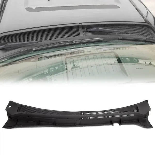 Ecotric Windshield Wiper Cowl Vent Grille Cover Panels Kit Compatible with 2011-2016 F250 F350 F450 F550 Black Both Driver and at MechanicSurplus.com