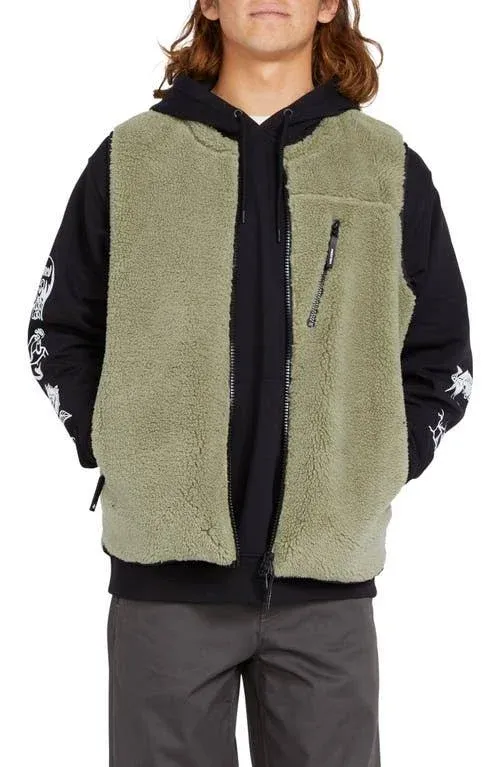 Volcom Archstone Vest Men's- Thyme Green