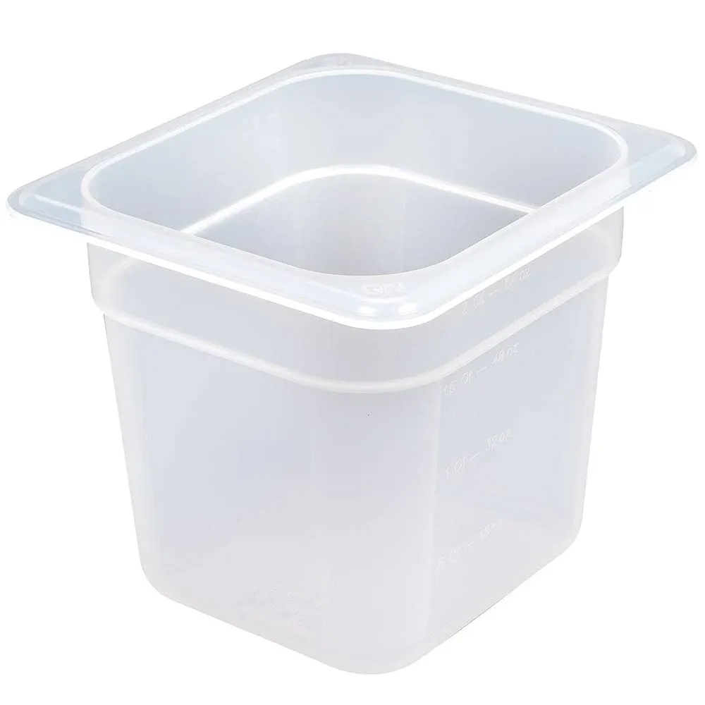 Cambro - 66PP190 - 1/6 Size 6 in Translucent Food Pan