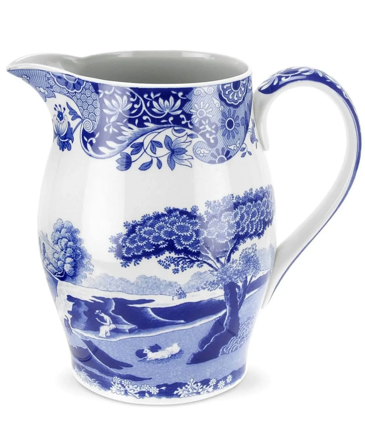 Spode Blue Italian Pitcher