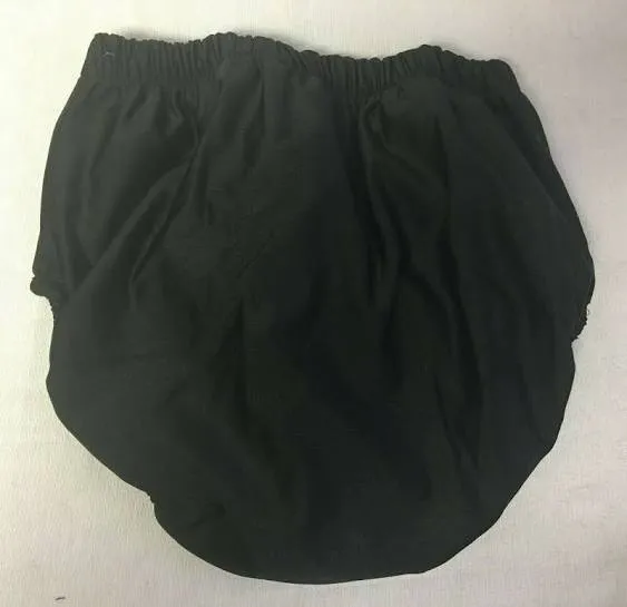 Special Needs Swim Diaper - Reusable Swim Diapers (L-Size 14/16-Waist: 21-32"; Weight: 90-118 pds, Black)