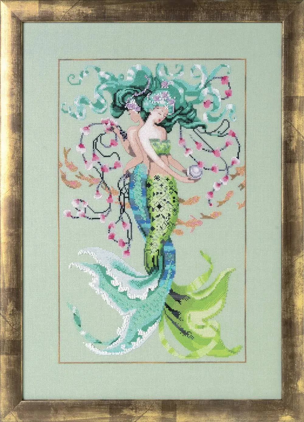 Mirabilia Cross Stitch Chart.MD176 Twisted Mermaid Cheap Shipping.