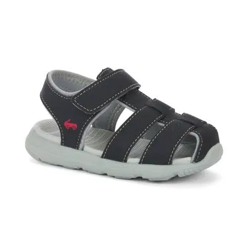 See Kai Run Cyrus Flexirun Black Boys Shoes | 8