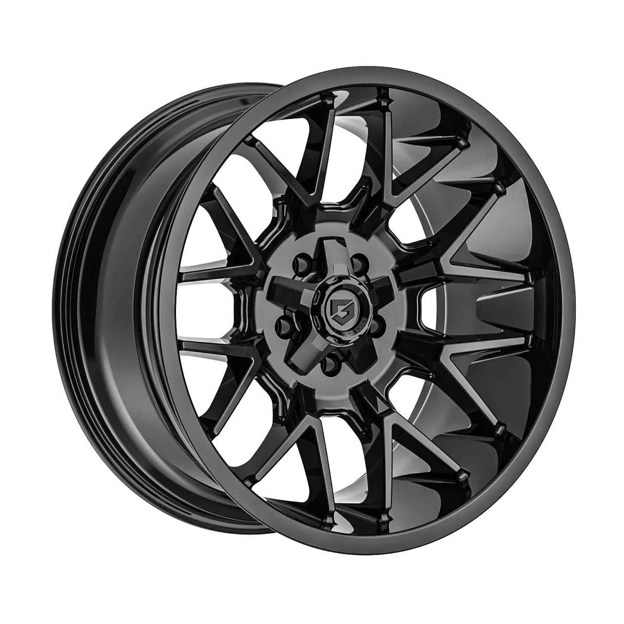 Gear Off-Road 768B Wheel 20x9 5x4.5 (5x114.3) 5x127 (5x5) Black 0mm