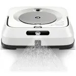 iRobot Braava Jet M6 (6110) Ultimate Robot Mop- Wi-Fi Connected, Precision Jet Spray, Smart Mapping, Works with Alexa, Ideal for Multiple Rooms, Recharges and Resumes, White