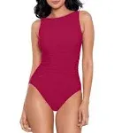 Miraclesuit Women's Rock Solid Regatta One Piece Swimsuit