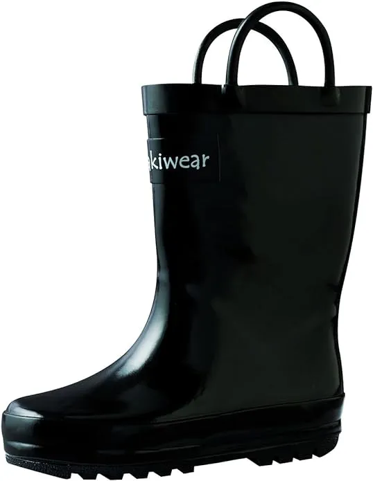 Clouds Loop Handle Rubber Rain Boots