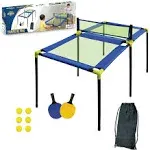 Anywhere Sports - Portable Trampoline Ping Pong Table Tennis Game for Indoor or