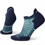 Smartwool Women's Run Targeted Cushion Low Ankle Socks-TWILIGHT Blue-M