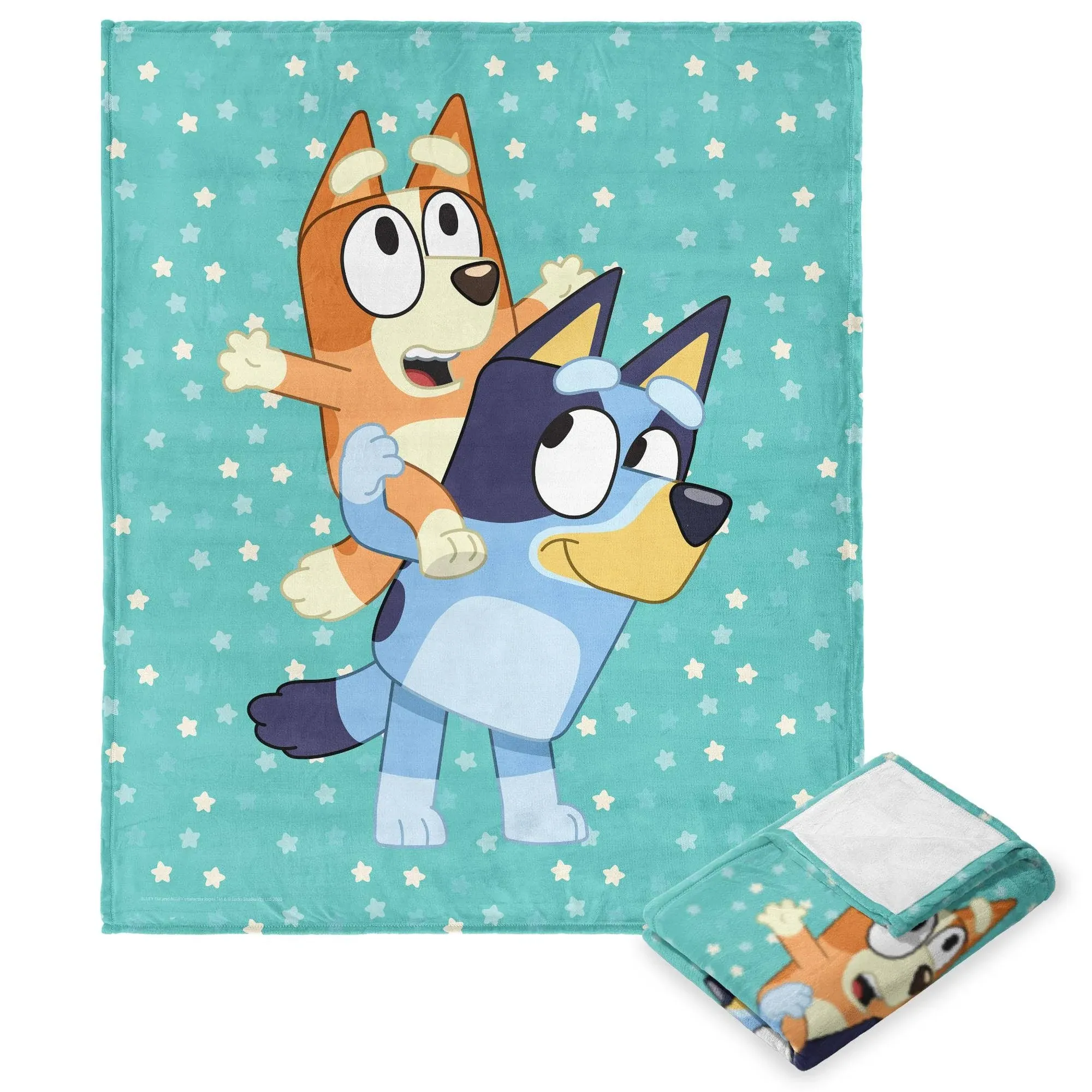 Bluey Big Play Silk Touch Throw Blanket