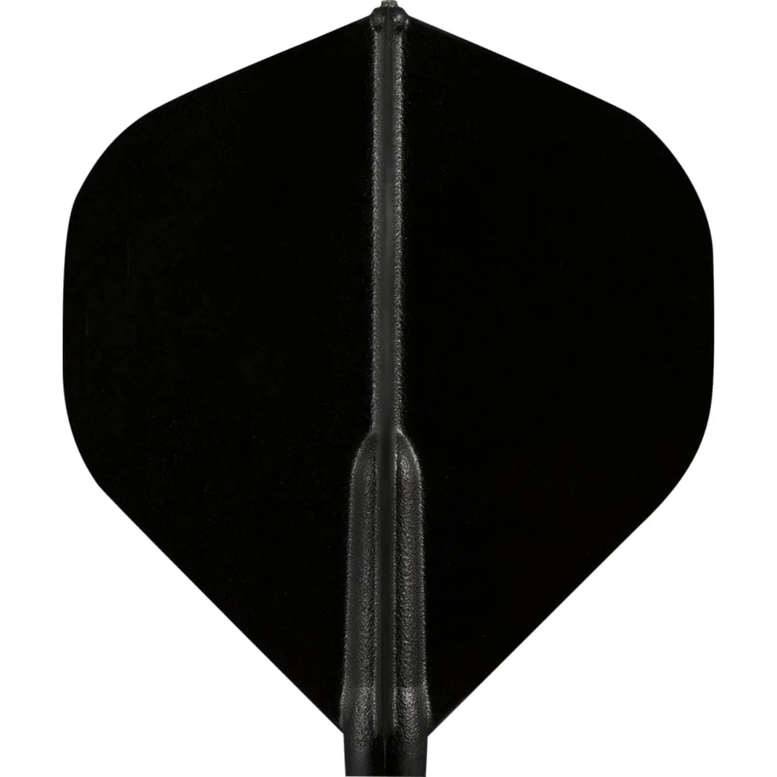 Cosmo Darts Fit Flight Original F Shape Flights - 6 pack Black