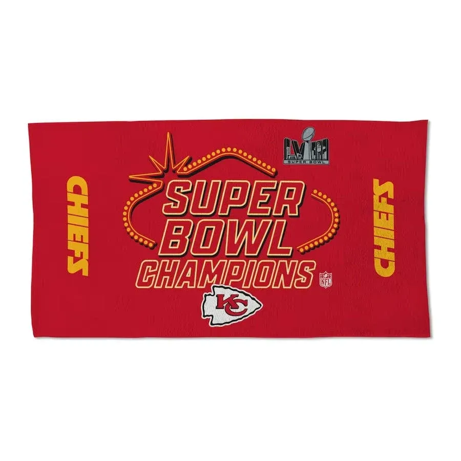 Kansas City Chiefs Super Bowl LVIII Champions 22" x 42" Locker Room Towel