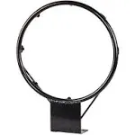 Basketball Rim Replacement Accessory 12inch Basketball Hoop Garage Mounted Outdoor Goal Basketball Backboard and Rim and Net Kid Basketball Rims can jam…