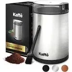 Kaffe Electric Coffee Grinder with Cleaning Brush