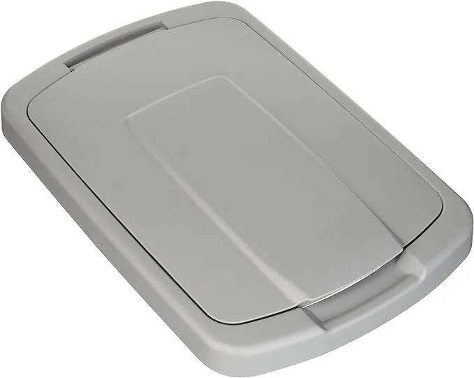 Knape &amp; Vogt QT35LB-PT 35 Wt. Trash Can Lid, 1.31-Inch by 14.5-Inch by