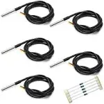 Gikfun DS18B20 Temperature Sensor Waterproof Digital Thermal Probe Sensor for Arduino (Pack of 3pcs) EK1083x3