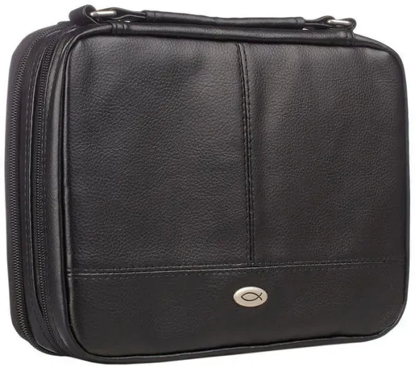 Two-Fold Luxleather Organizer Blk L (Undefined)