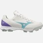 Mizuno Girl's Wave Finch Lightrevo Jr. Molded Softball Shoe