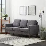 Edenbrook Archer Upholstered Couch - Couches for Living Room - Charcoal Upholstered Couch - Living Room Furniture - Small Couch