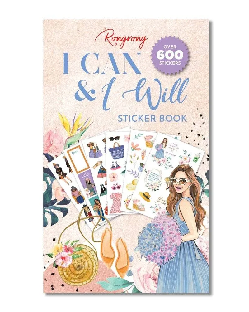 Rongrong "I Can & I Will" Sticker Book | Happy Planner Stickers | Shop Rongrong - Default Title - Shop Rongrong