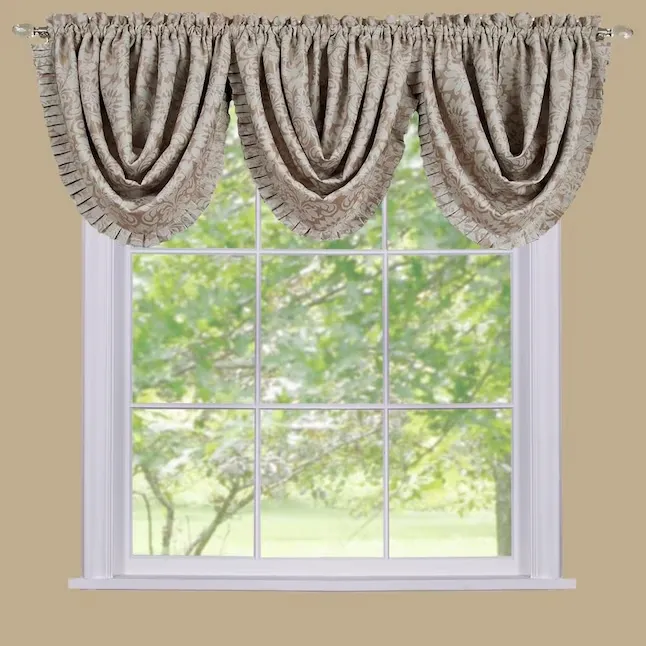 Achim Sutton Waterfall Valance Tan