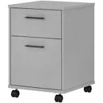 Bush Furniture Key West 2 Drawer Mobile File Cabinet Cape Cod Gray