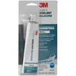 3M - Marine Grade Silicone Sealant 3 oz Clear