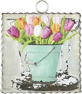 Mini Gallery Bucket of Tulips RTC