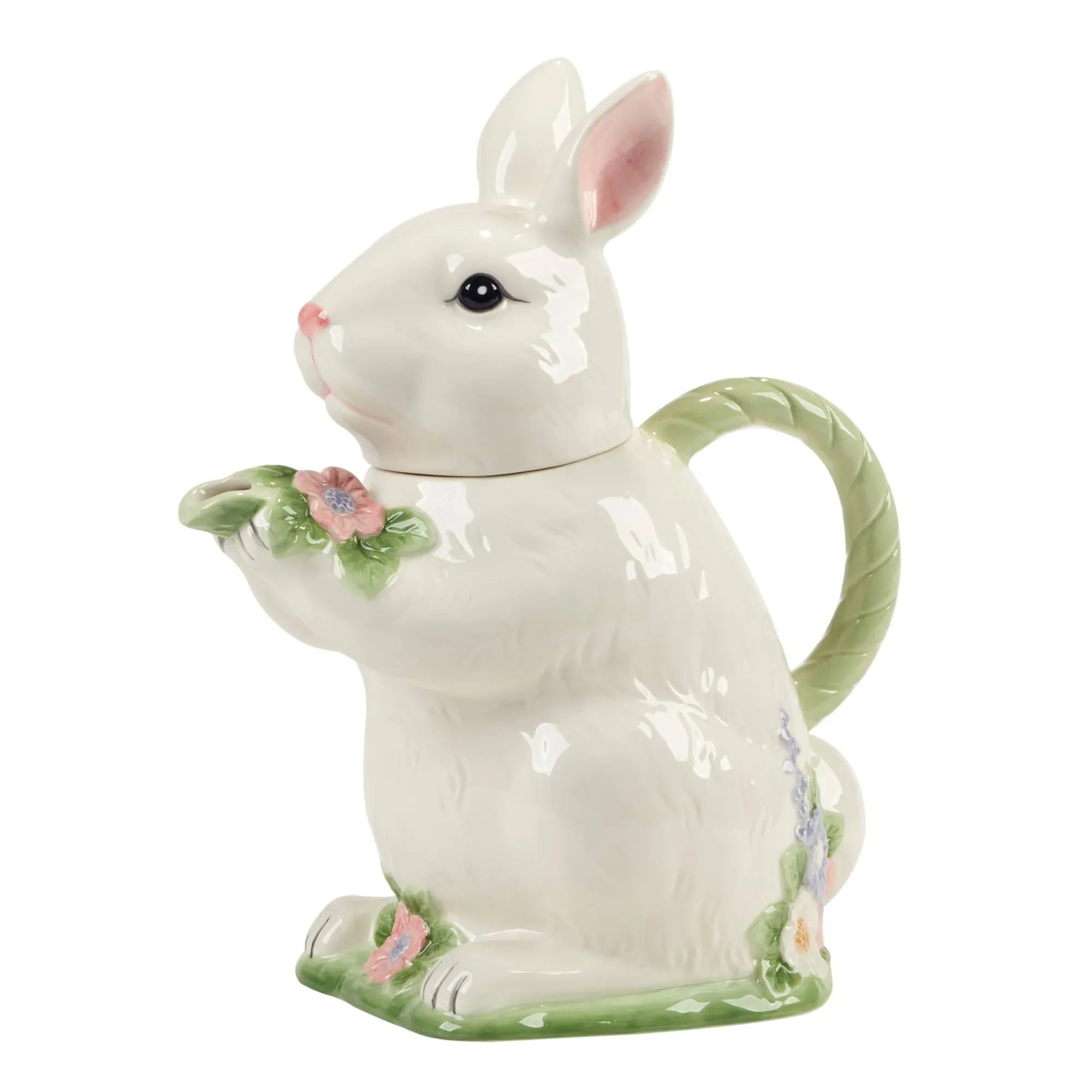 Certified International Easter Morning 3-D Bunny Teapot