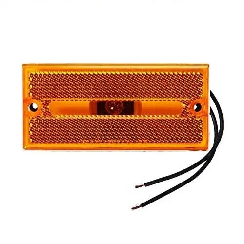 Peterson Manufacturing V132A Amber Rectangular Clearance/Side Marker Light